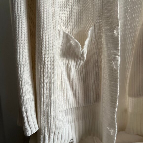 BNWT INC International Concepts snowfall white fashion with hood (XXL) POCKETS - Picture 7 of 8